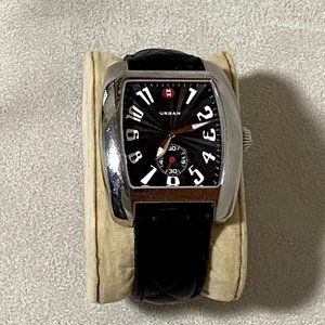 Michele Urban Stainless Steel Black